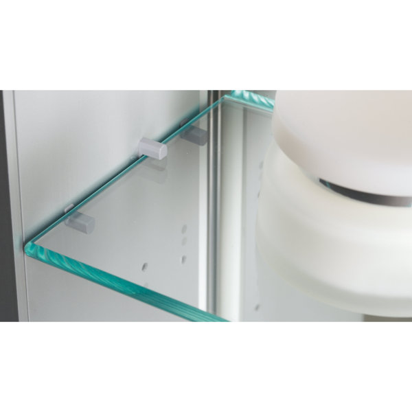 Robern Uplift Series Recessed Frameless Medicine with 6